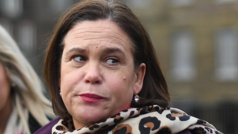 Mary Lou McDonald is the leader of Sinn Féin