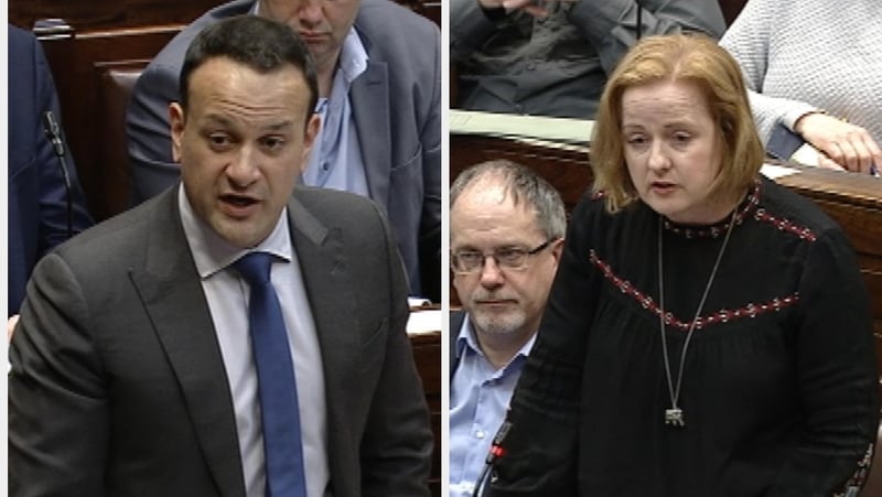Leo Varadkar was responding to questions from Ruth Coppinger