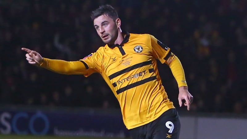 Padraig Amond has 20 goals for the season now