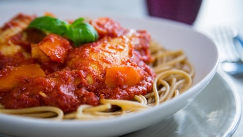 Zesty Chicken Thighs with Pasta