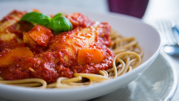 Zesty Chicken Thighs with Pasta