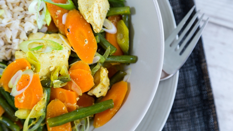 Chicken & Vegetable Coconut Curry