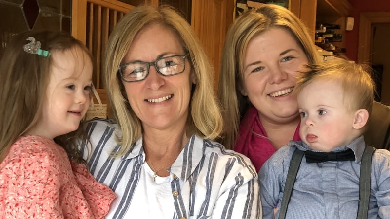 Grace McBreen, Sinéad Fidgeon, Annemarie Cassidy, Caolán Cassidy (L-R)