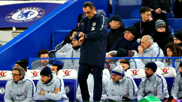 Is Sarri's time at Chelsea nearly up?