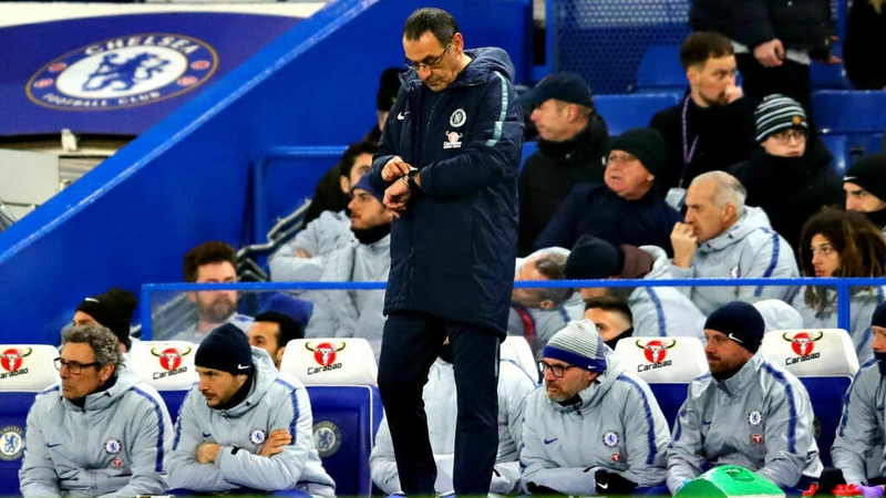 Is Sarri's time at Chelsea nearly up?
