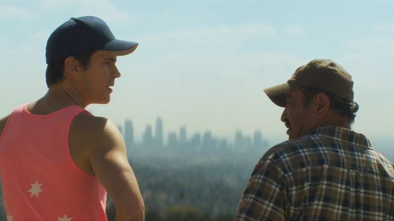 Matt Bomer and Alejandro Patiño in Papi Chulo