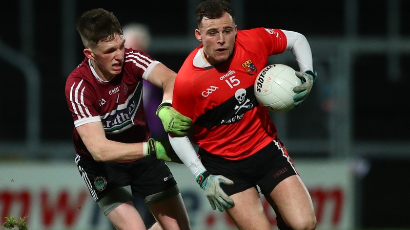 St Mary's Michael Rooney and Eimhin Courtney of UCC