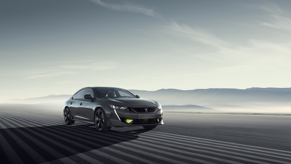 The performance version of Peugeot's new 508 has a petrol engine and two electric motors.