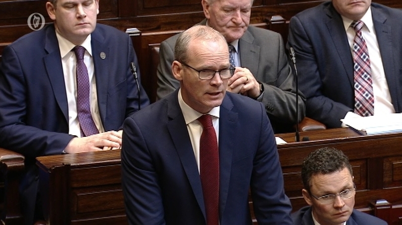 Simon Coveney said the Government was "more than aware of the threats to the beef sector"