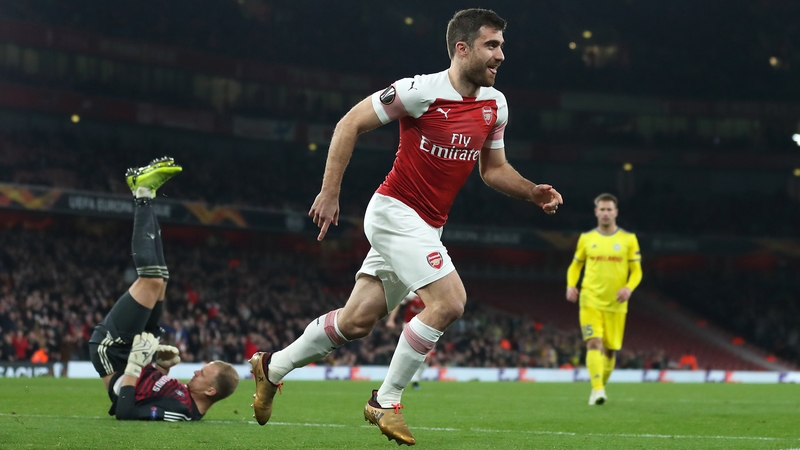 Sokratis Papastathopoulos scored the clinching goal