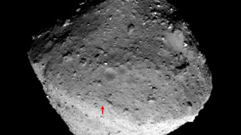 A photo sent from the spacecraft on 24 January