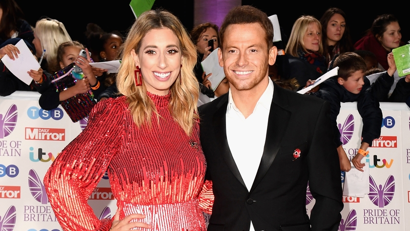 Stacey Solomon and Joe Swash