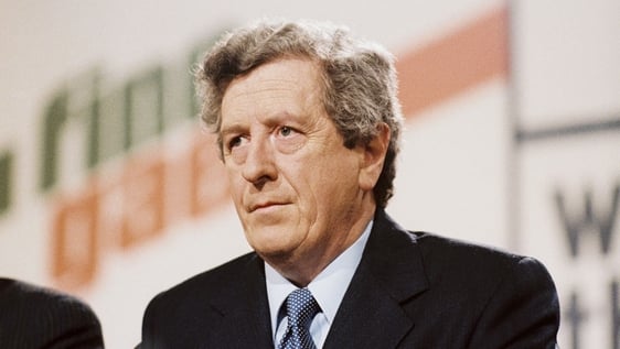 Garret Fitzgerald at the Fine Gael Ard Fheis 1981