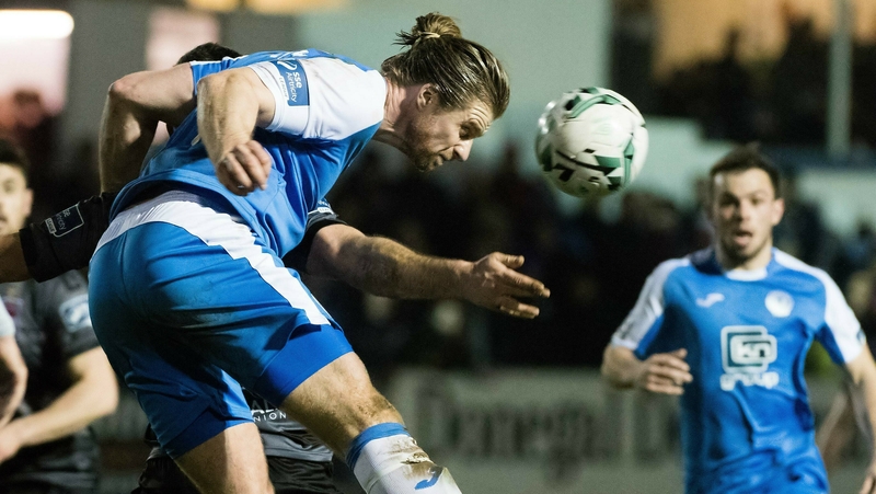 Keith Cowan's first-half goal was enough for a point for Finn Harps