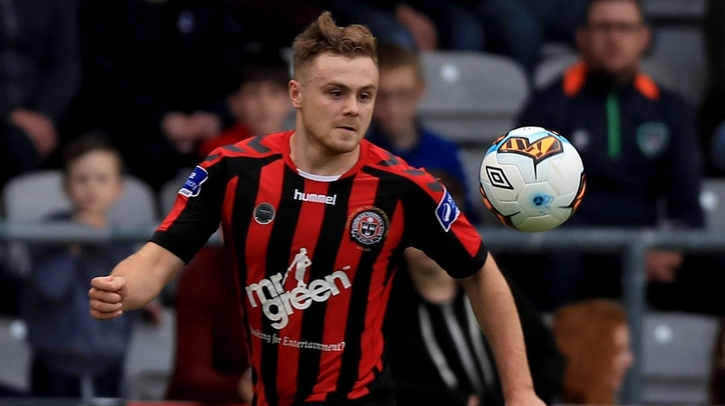 Georgie Poynton in action for Bohs