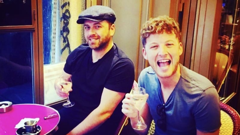 Mark Feehily and fiancé Caileann Pic: Courtesy of Instagram