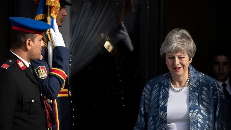 Theresa May is attending the first ever EU-Arab League summit in Egypt