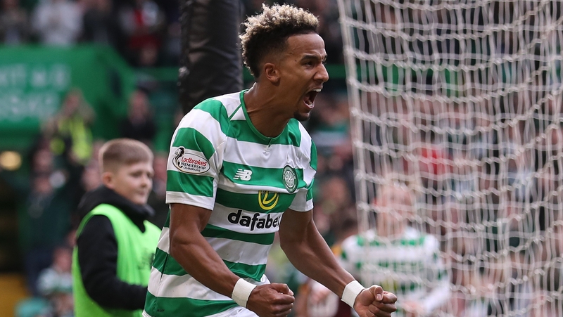 Scott Sinclair opened the scoring for Celtic