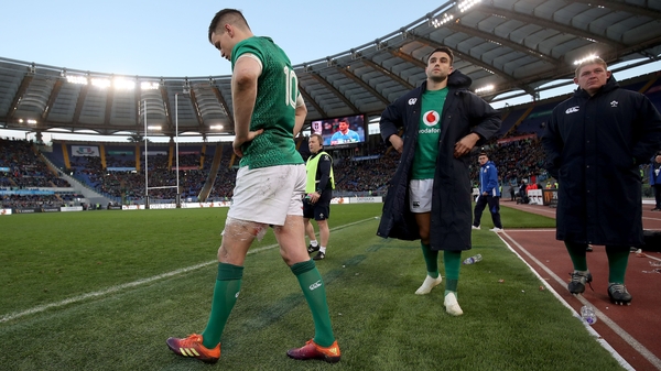 Johnny Sexton is among those performing below expected standards