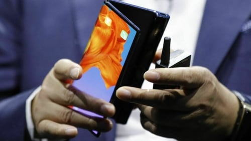 The Mate X is the second foldable phone to be announced in the past week