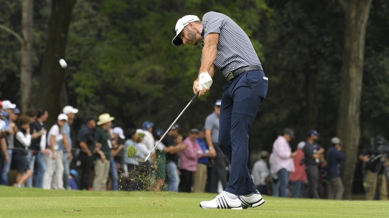 Dustin Johnson kept Rory McIlroy at bay in Mexico
