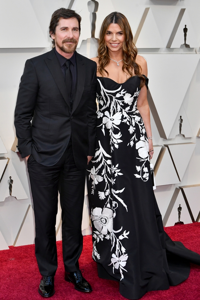 Christian Bale and Sibi Blazic