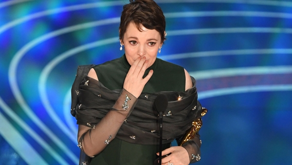 Best Actress winner Olivia Colman paid tribute to her fellow nominees, hailing them as "extraordinary women"