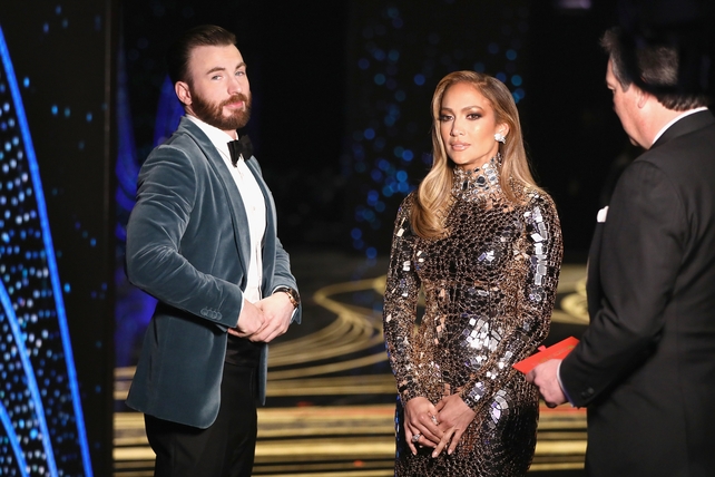 Evans was even able to hold his own against J-Lo. J-Lo!