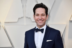 A dashing Paul Rudd in Canali and David Yurman cufflinks