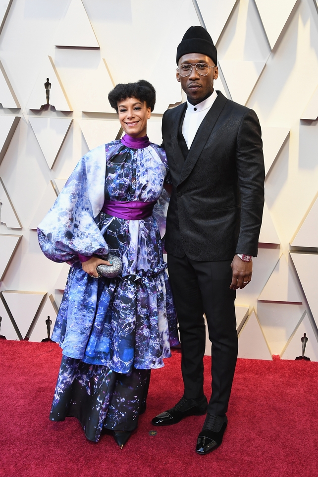 Mahershala Ali wore Ermenegildo Zegna XXX with Christian Louboutin shoes and a Cartier watch