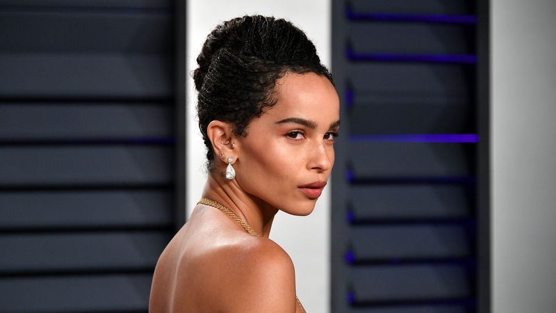 Zoë Kravitz attends the 2019 Vanity Fair Oscars Party