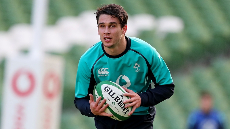 Joey Carbery is in a battle for fitness for the remainder of the Six Nations
