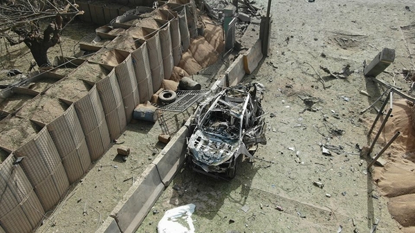 Two vehicles loaded with explosives were involved in the attack on the Koulikoro EU Training base (Pic: @EMADmde)