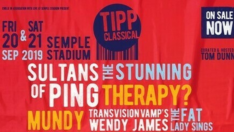 Tipp Classical will take place on September 20 and 21 at Semple Stadium