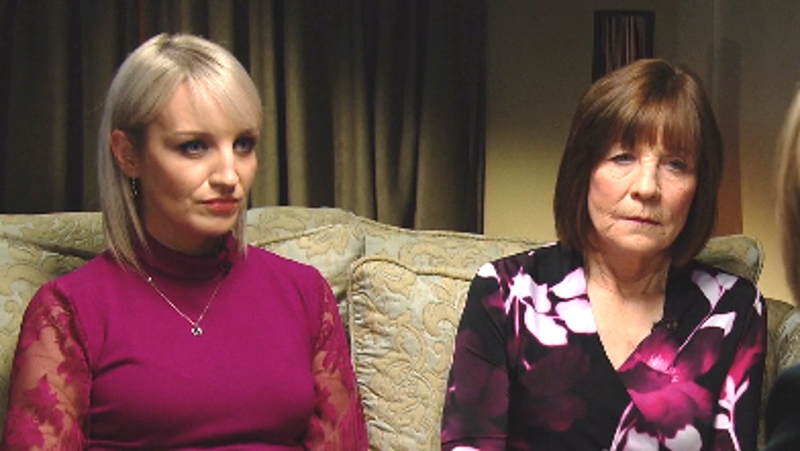 Jacqueline Connolly and Mary Coll spoke of the murder of Clodagh and her sons Liam, Niall and Ryan