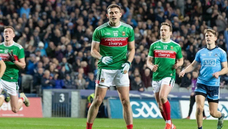 Doherty reacts to seeing his penalty saved against Dublin