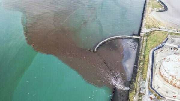 The EPA says the wastewater plant at Ringsend is running at 20% above capacity (Pic: dublincityshots)