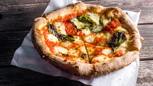 What's amore? Pizza pies are amore.
