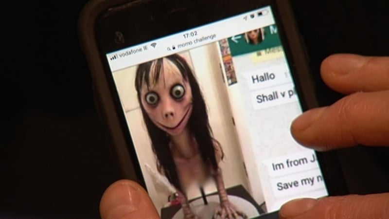 Warnings have been issued about 'Momo'