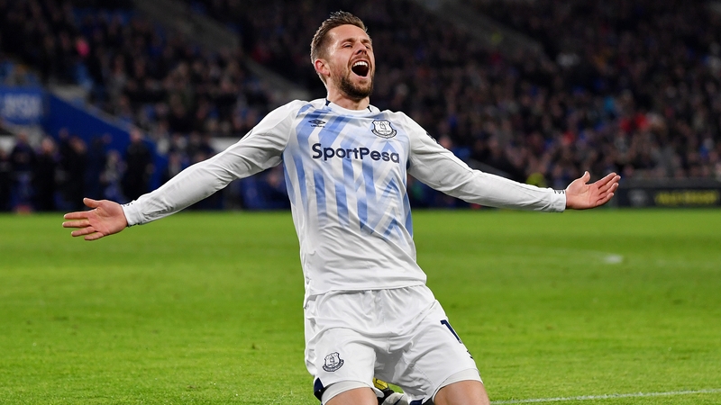 Gylfi Sigurdsson scored twice for Everton