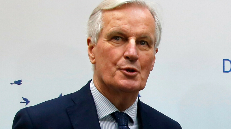Michel Barnier made the comments in an interview with Germany's Die Welt newspaper