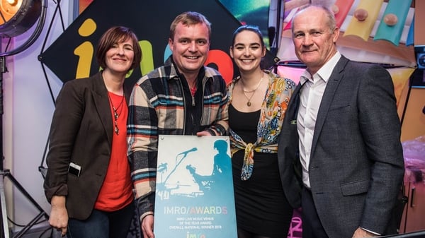 The Sugar Club was honoured with the National and Dublin awards on the night Photo: Ruth Medjber