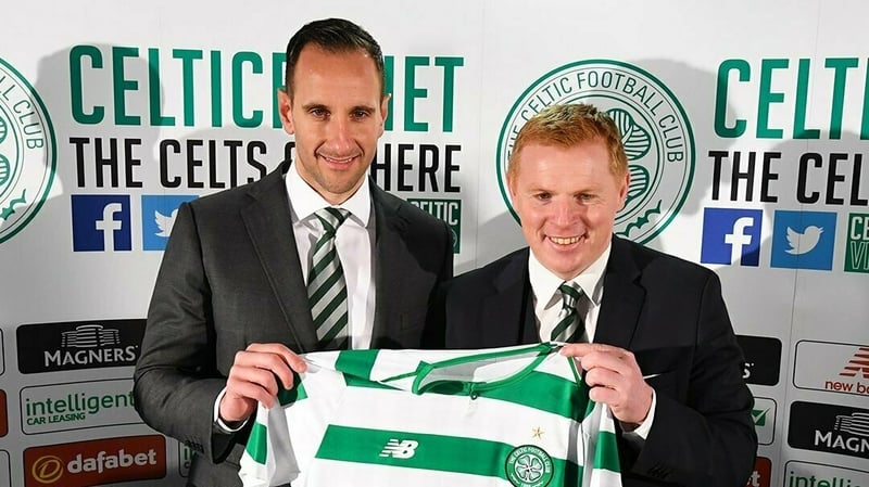 Kennedy and Lennon (credit Celtic Football Club)