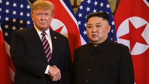 'President Trump likes Chairman Kim and he doesn't think these sanctions will be necessary,' Sarah Sanders said