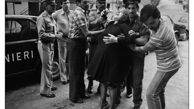 One of Letizia Battaglia's pictures of everyday life in Sicily