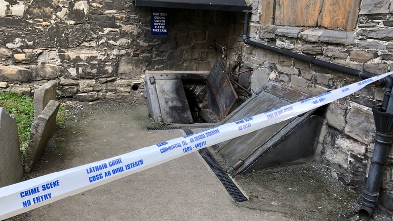 The St Michan's Church crypt was broken into over last weekend