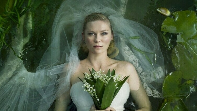 Kristen Dunst in Lars Von Trier's film Melancholia, a touchstone for the Melancholia and the Brain project.
