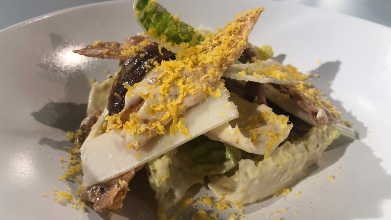 A tasty Chicken Caesar Salad from Mark Moriarty.