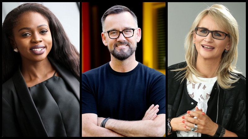 Deborah Somorin, Brendan Courtney, Dee Forbes.