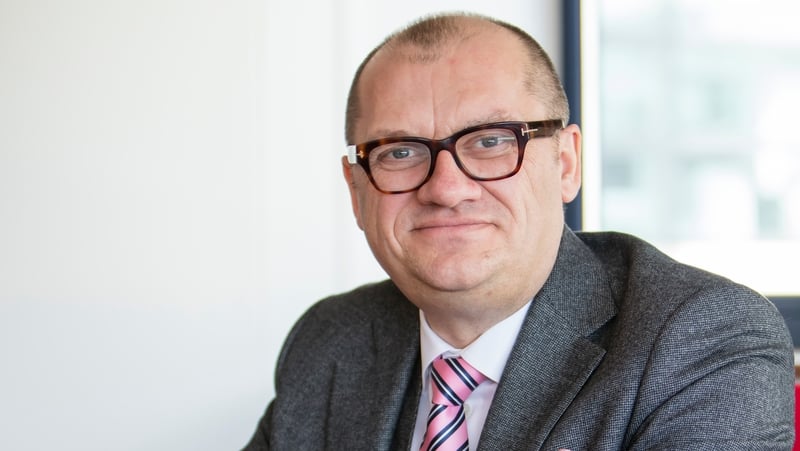 Grafton Group's chief executive Gavin Slark